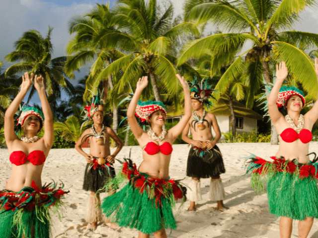 Tahitian dance２